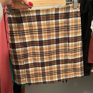 Brand new flannel skirt never worn